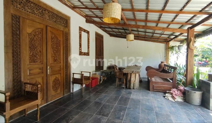 DIJUAL RUMAH KHAS JAWA ETNIK, LUAS, NYAMAN DI PAKEM SLEMAN YOGYAKARTA (DEKAT JL. PALAGAN