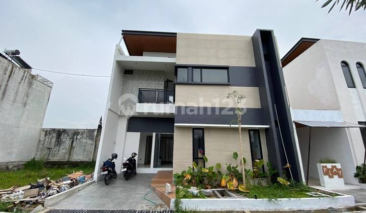 Rumah Mewah Modern Dalam Cluster Perumahan One Gate System Daerah Sendangadi, Mlati, Sleman