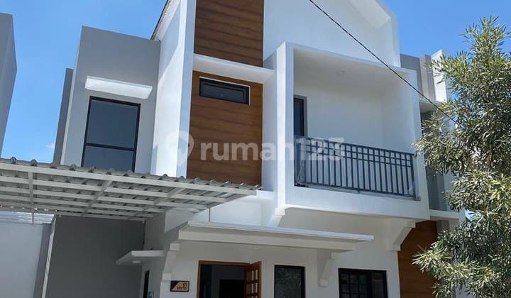 RUMAH CANTIK SCANDINAVIAN DALAM PERUMAHAN MURAH DI BANTUL JOGJA