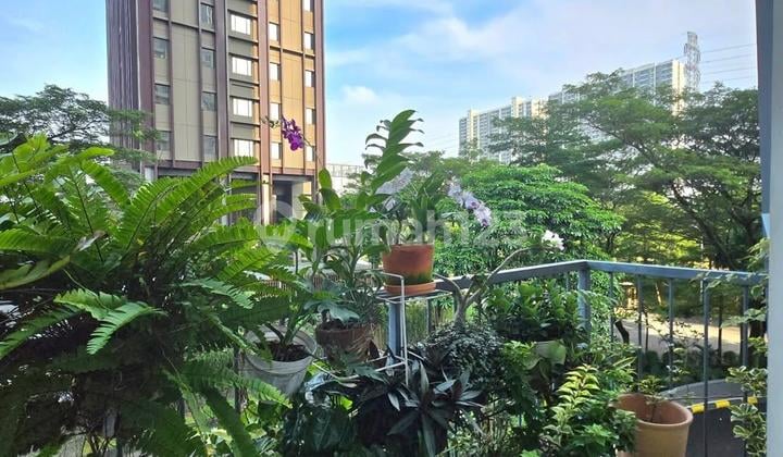 Apartemen Casa De Parco Jual Semi Furnished Lantai Rendah View Cakep Siap Huni