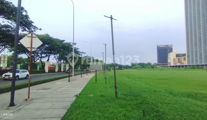 Boleh Minimum 7000 M2 Dijual Cepat Tanah Kavling Komersial di Cbd Lot Dekat The Branz dan Aeon Mall Bsd City