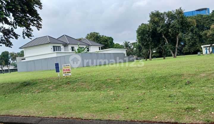 For Sale Fast Paramount Hill Golf Gading Serpong Land Plot Rare Location Very Strategic Good Investment