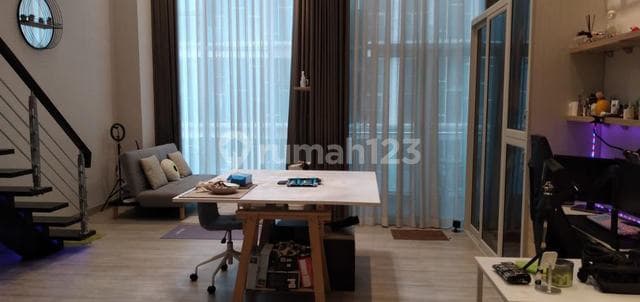 dijual cepat soho apartemen brooklyn alam sutera strategis, harga nego, bagus, siap huni
