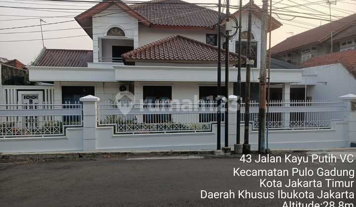 Rumah Kayu Putih Murah Strategis