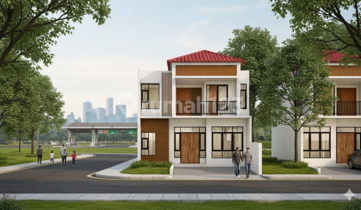 Rumah Mewah Termurah Dekat Stasiun Cibinong Dp 0% All In