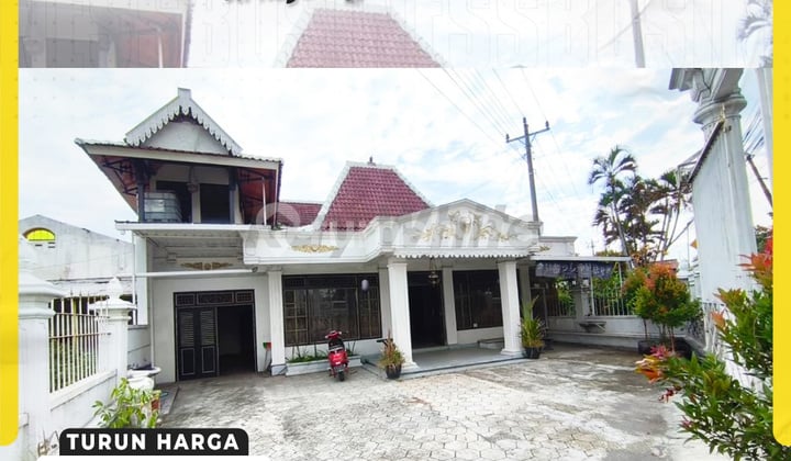 Rumah 2 Lantai Siap Pakai di Jl Raya Solo Jogja Strategis