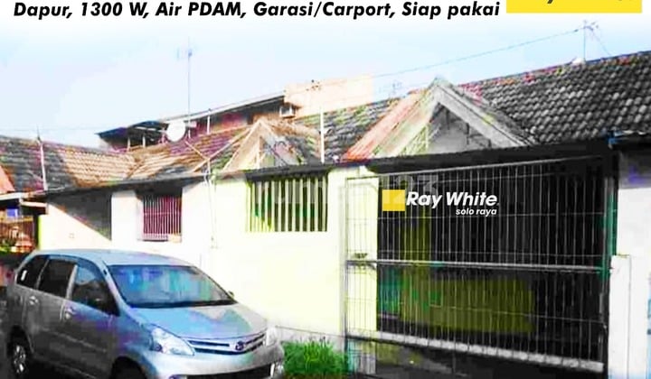 Rumah Minimalis Siap Huni di Solo Baru, Lingkungan Nyaman