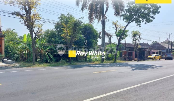 Dijual Tanah di Jl Raya Ngawi-Solo Sragen