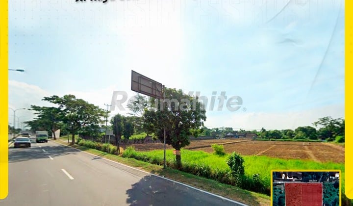 Land in Yellow Zone for Sale on Jl Raya Solo-Semarang Banyudono