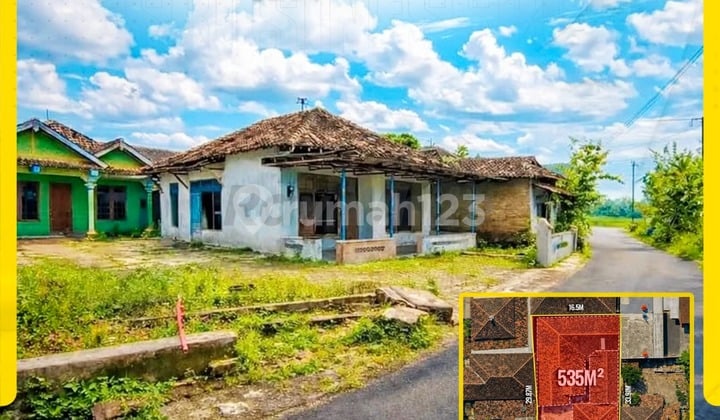 Dijual Tanah Lingkungan Pabrik di Buran Tasikmadu