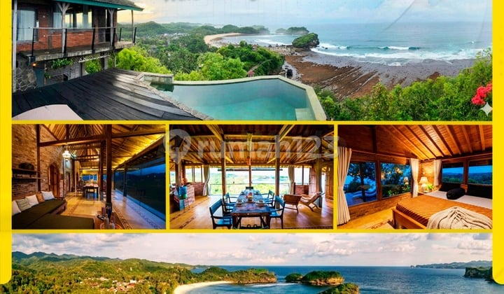 Tanah Premium View Indah Pantai Watu Karung Pacitan Bonus Villa