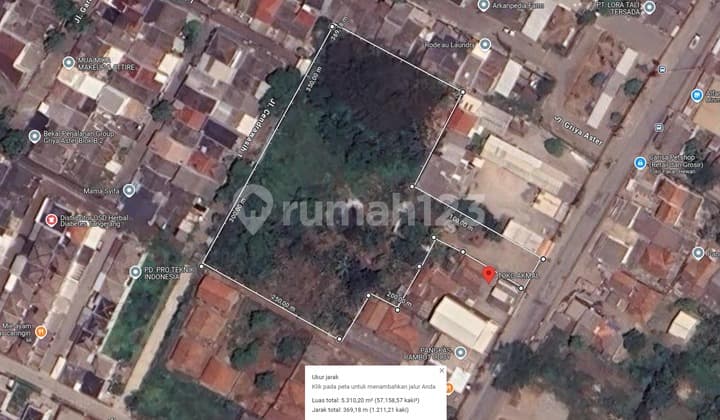 Lot 5,000m2 For Padel Or Factory Adjacent To Bsd@city