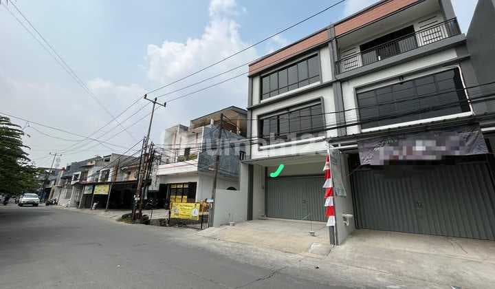 4-Storey Corner Shop House in Poris Indah, Tangerang.