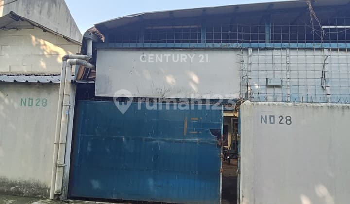 Gudang Strategis Dijual Dekat Pintu Tol Bintara Siap Pakai