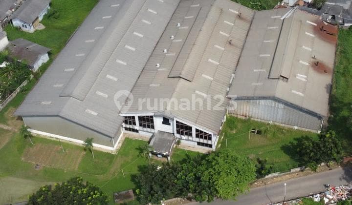 Dijual Tanah & Bangunan Ex Pabrik Di Balaraja Barat