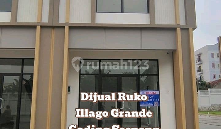 Di Jual Murah Ruko Illago Grande Hook Cash Only