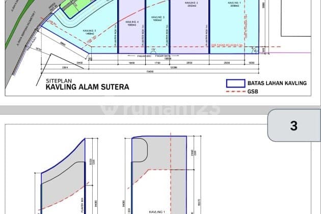 DISEWAKAN KAVLING KOMERSIAL ALAM SUTERA SERPONG TANGERANG SELATAN