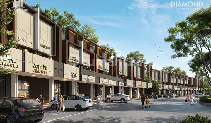 Diamond Commercial Ruko Baru 2 Lantai Lokasi di Dekat Sekolah Summarecon Bandung