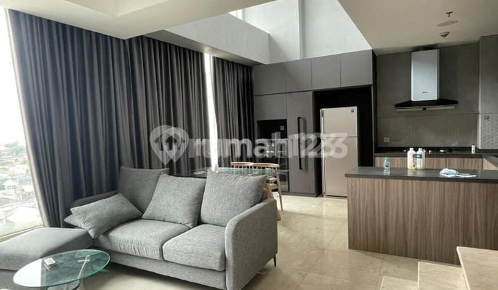 FOR RENT SATU8 RESIDENCES APARTMENT IN KEBON JERUK 3BR FURNISHED