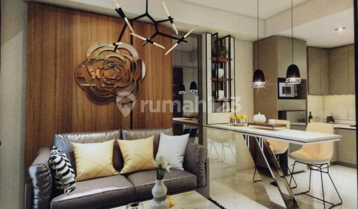 Apartemen Gold Coast Pik 51M² 1Br Full Furnished Best View Sudah AJB