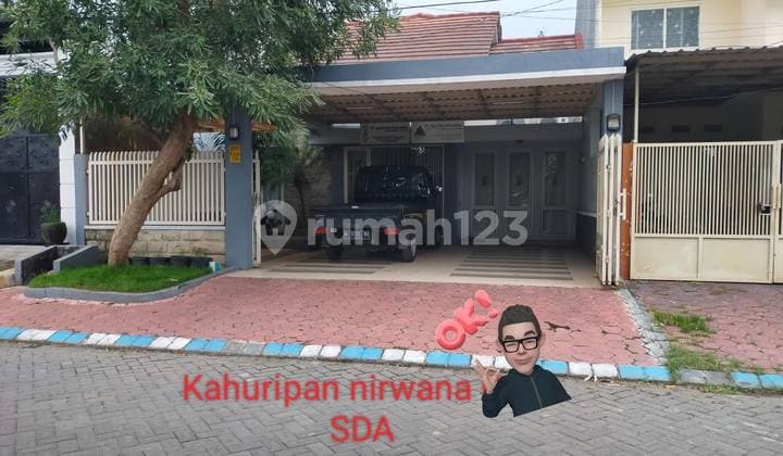 FOR QUICK SALE House in Kahuripan Nirwana, Sidoarjo City, suitable for office use.