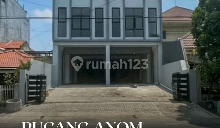 Ruko Raya Pucang Anom Disewakan 2 Ruko Jejer 3 Lantai