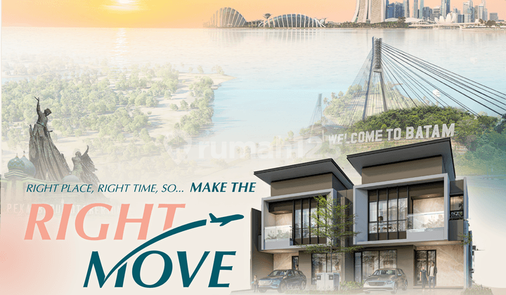 Rumah Cluster Teakwood Type 138/112 | Garden Avenue | Hunian Investasi Properti Batam