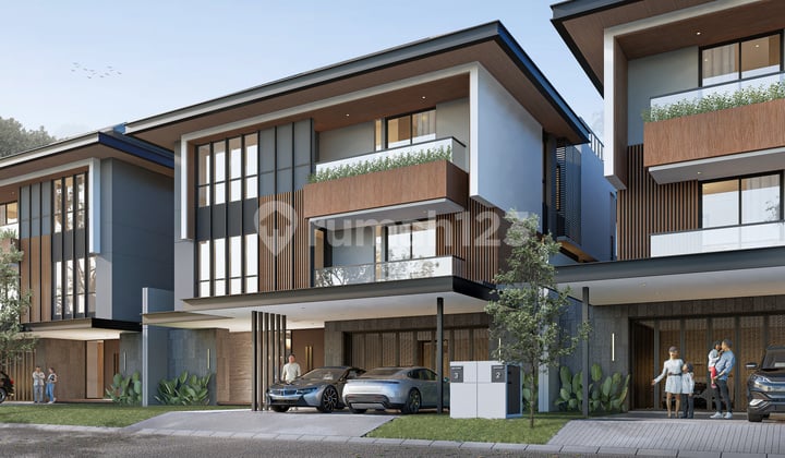 Mahogany Cluster Type SIENNA 722/561 (17x33) | 3-Story Villa House by Garden Avenue Residence | Luxurious House near Bengkong & Batam Ferry Terminal