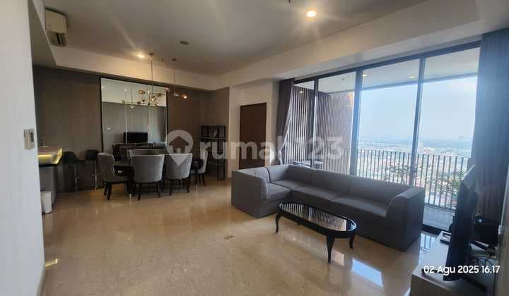 For Rent Apartment 1 Park Avenue South Jakarta 2 + 1 Bedroom