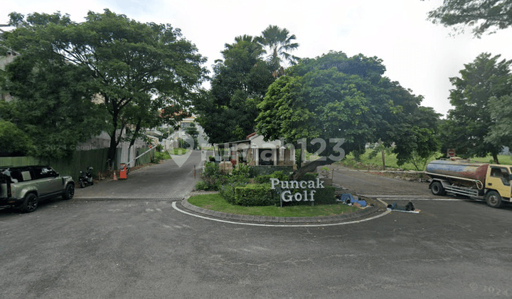 Kavling Golf View Underrated, Dekat Gate Cluster Puncak Golf