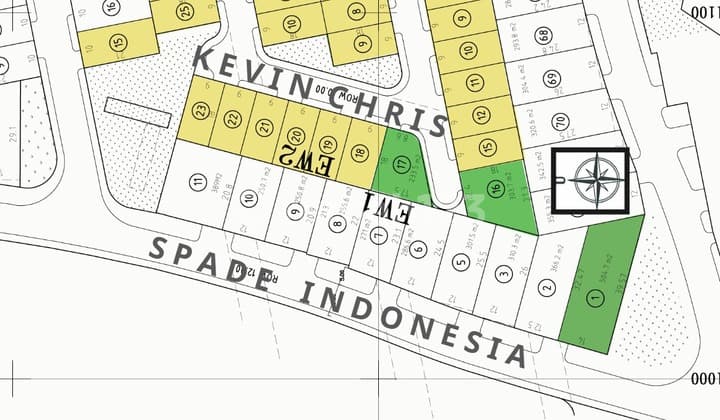 Kavling Eastwood Panjang Dekat Gate Cluster