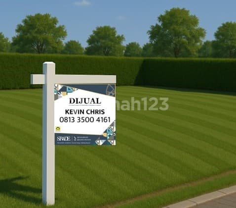 Kavling SHM Dekat Pintu Cluster Puncak Golf Citraland Surabaya