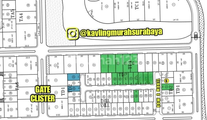 Kavling 200 M2 Di Area Bukit Telaga Golf Ciamik Poll