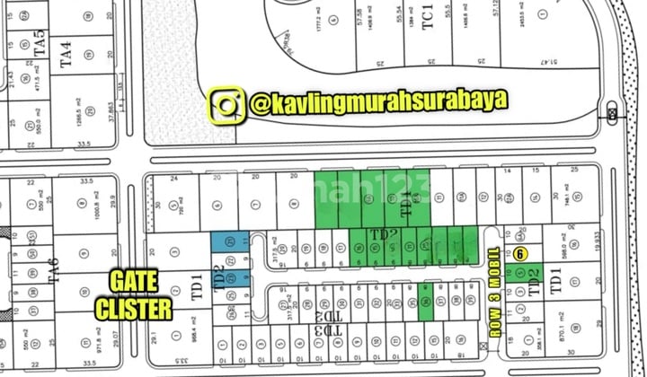 Kavling 200 M2 Di Area Bukit Telaga Golf Ciamik Poll