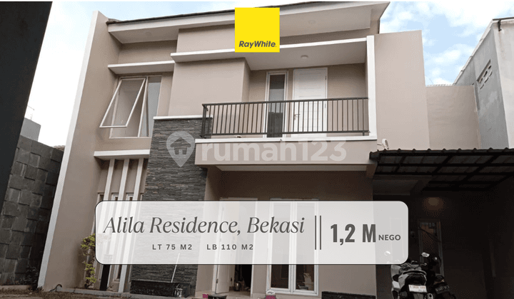 CHEAP SALE, ONLY 2 UNITS LEFT! MODERN SEMI-FURNISHED TOWNHOUSE, ALILA RESIDENCE, JATIASIH, BEKASI.