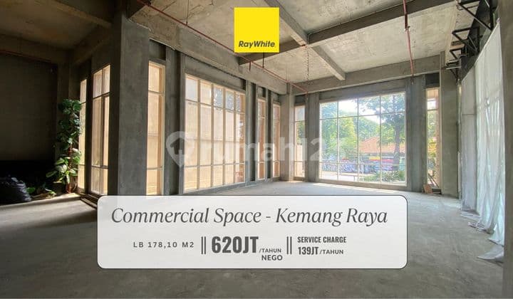 Disewakan Commercial Space Cocok Untuk Coffee Shop/ Restaurant Di Kemang Raya