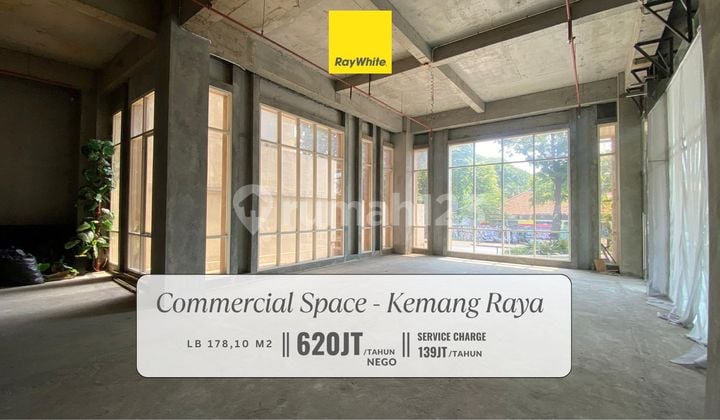 Disewakan Commercial Space Cocok Untuk Coffee Shop/ Restaurant Di Kemang Raya