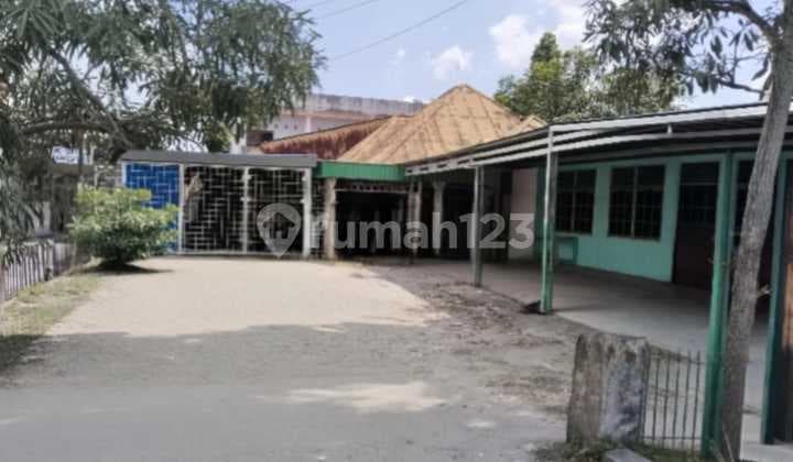 DIJUAL TANAH LUAS + BANGUNAN TEPI JALAN (JL. A YANI )