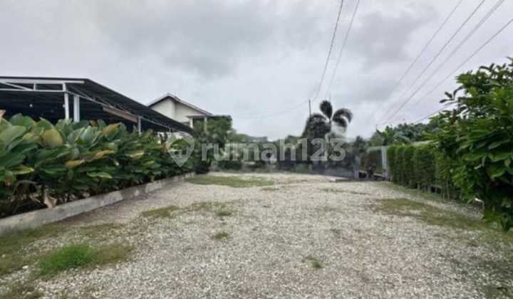 DIJUAL SEGERA RUMAH CANTIK SIAP HUNI + LAHAN LUAS + KAFE SIAP OPERASIONAL( JL BANGAU SAKTI. GANG BANGAU JAYA. )