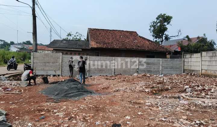 WTL / Disewakan Kavling Siap Pakai Posisi Strategis di Jalan Ciakar, Pagedangan, Tangerang, Banten