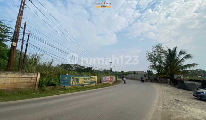 Dijual Tanah Pinggir Jalan Raya Boulevard di Cisauk BSD