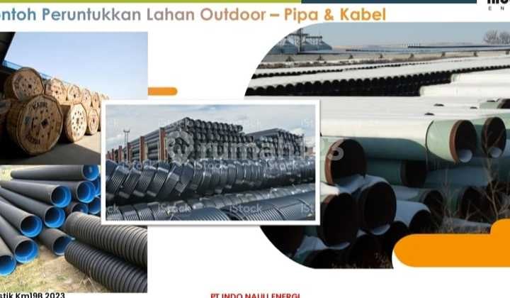 Gudang Logistik Outdoor, Kawasan Rest Area Tol Jakarta Cikampek