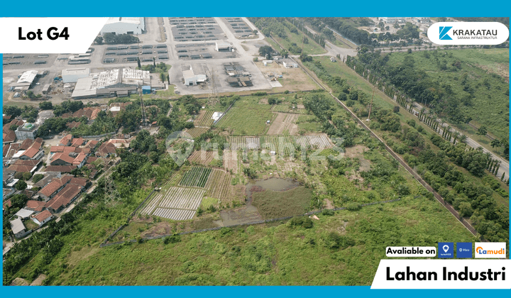 Krakatau Industrial Tanah Kavling G4 Strategis Cilegon