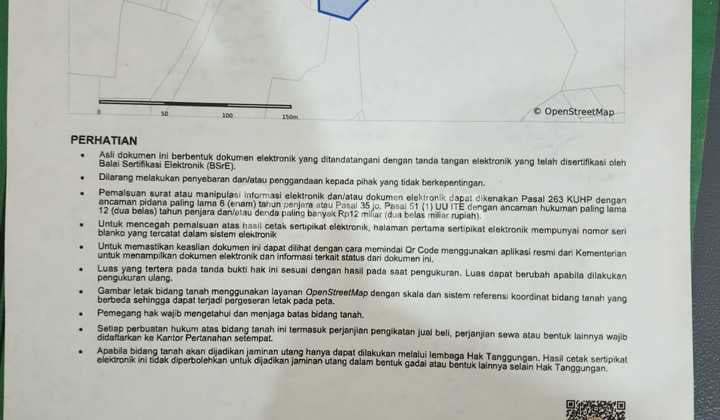 Tanah Jual Lokasi Sengkidu