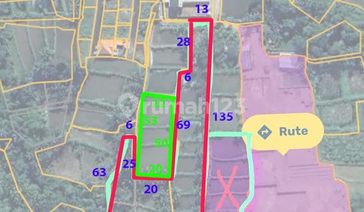 Tanah Jual Lokasi Pering