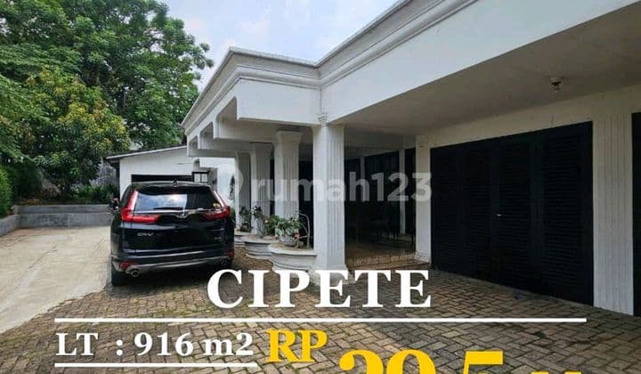 Rumah Asri & Luas 1 Lantai Dicipete