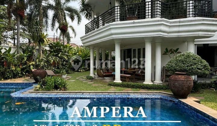 Rumah Mewah Ada Private Pool Di Ampera Kemang Dekat Pejaten Jakarta Selatan