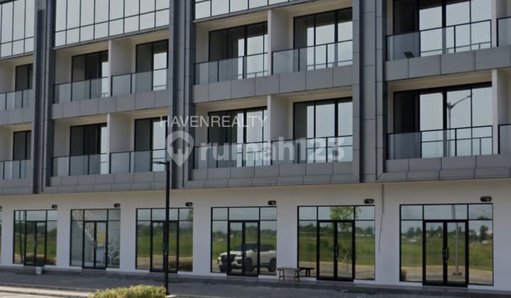 For Rent Fast Mega Kuningan Pik 2 Shop House Glass Facade Limited Availability