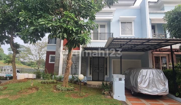 Disewa Aquamarine Phg Gading Serpong 4 Kamar Semi Furnish Terawat