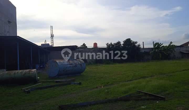 Disewakan Tanah Cipondoh Tangerang Pinggir jalan raya Akses container 40 feet